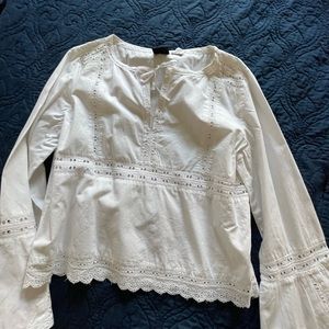 White lace top great for summer